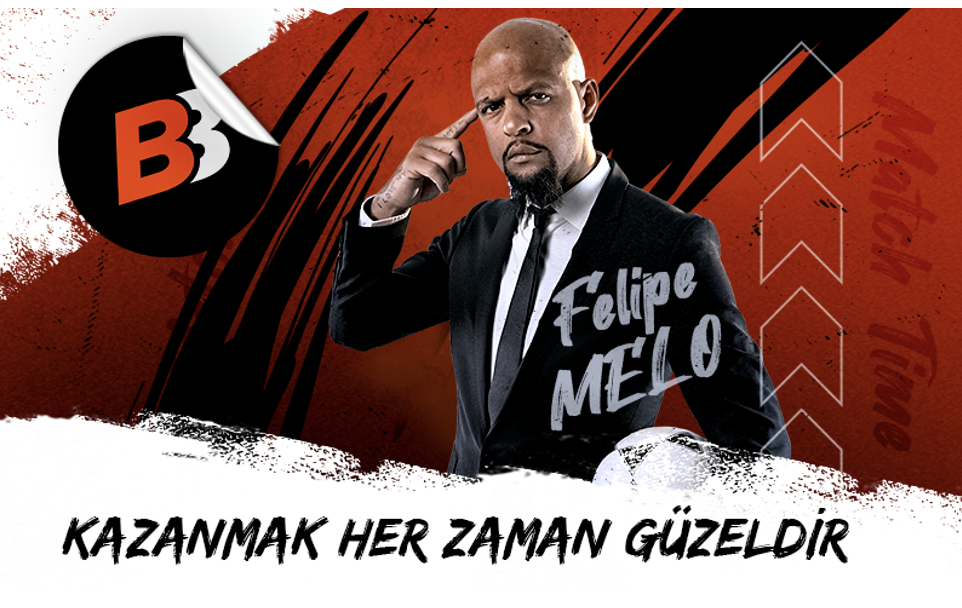 Felipe Melo, bir firmanın Türkiye’deki yeni marka temsilcisi oldu!