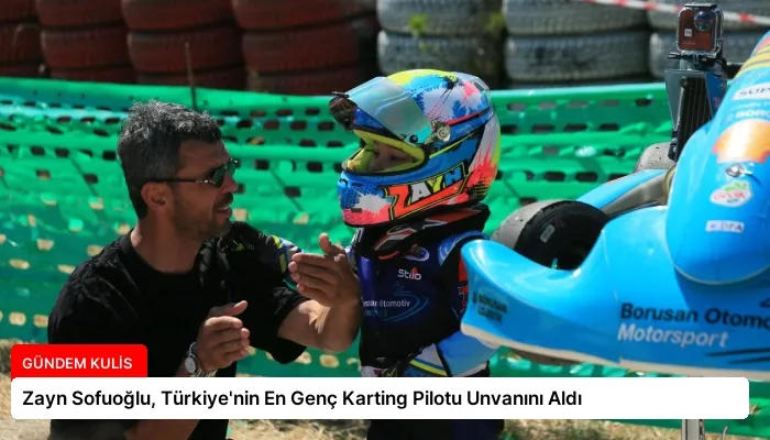 Zayn Sofuoğlu, Türkiye’nin En Genç Karting Pilotu Unvanını Aldı