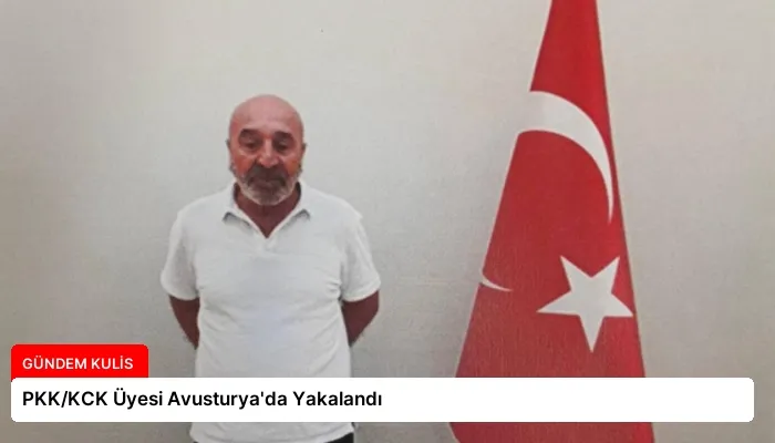 PKK/KCK Üyesi Avusturya’da Yakalandı