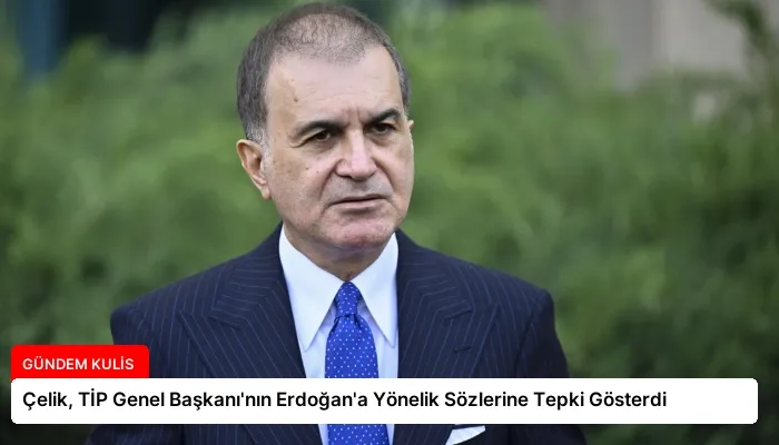 Çelik, TİP Genel Başkanı’nın Erdoğan’a Yönelik Sözlerine Tepki Gösterdi