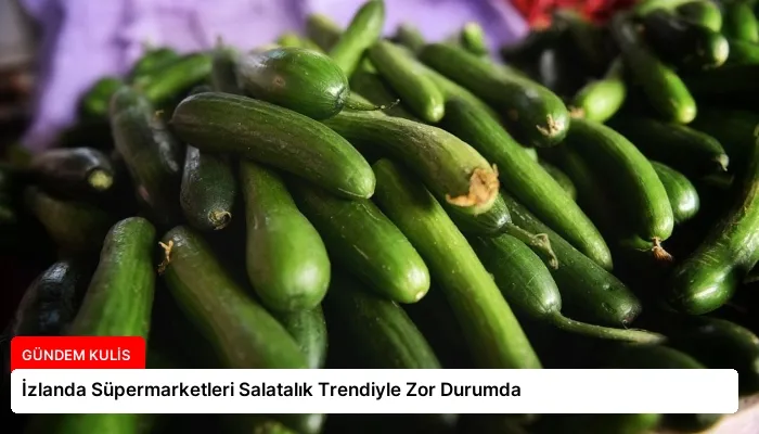 İzlanda Süpermarketleri Salatalık Trendiyle Zor Durumda
