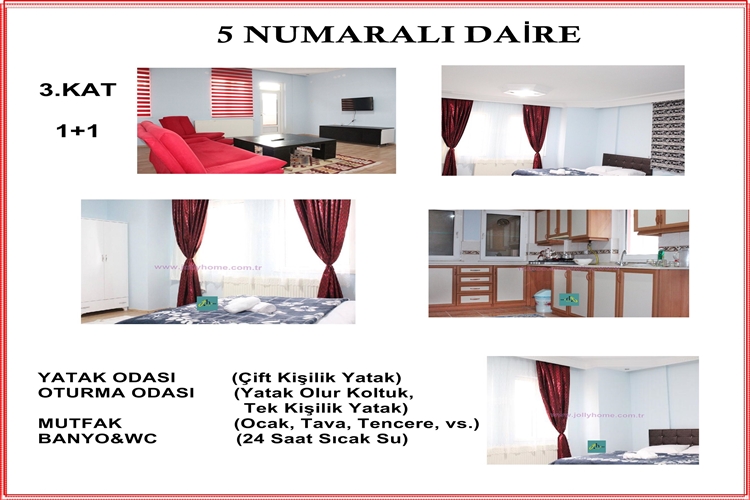 Samsun Günlük Kiralık Daire