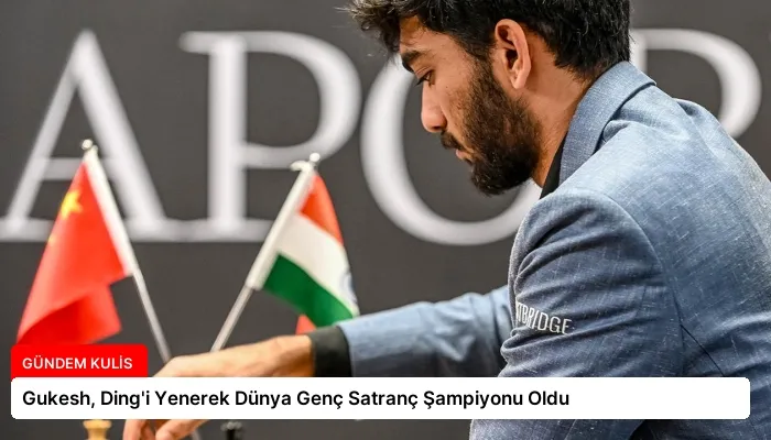 Gukesh, Ding’i Yenerek Dünya Genç Satranç Şampiyonu Oldu