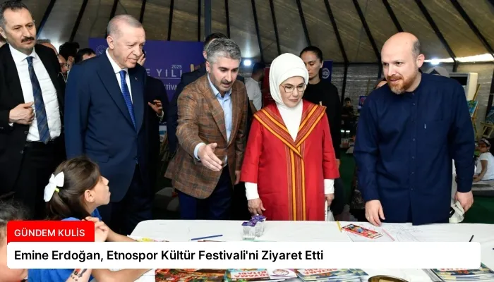 Emine Erdoğan, Etnospor Kültür Festivali’ni Ziyaret Etti