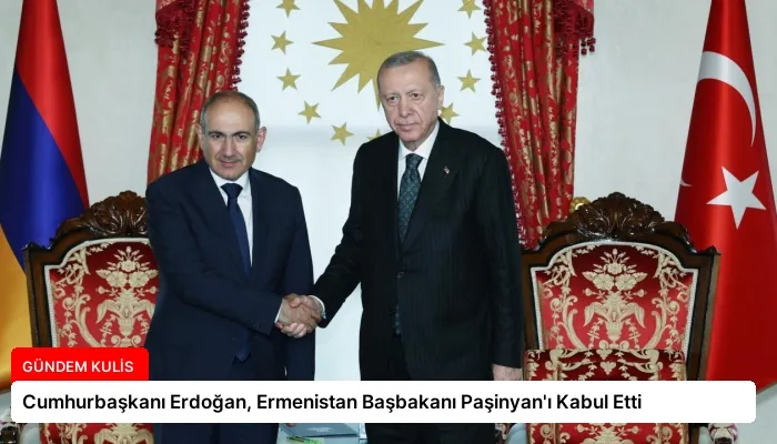 Cumhurbaşkanı Erdoğan, Ermenistan Başbakanı Paşinyan’ı Kabul Etti