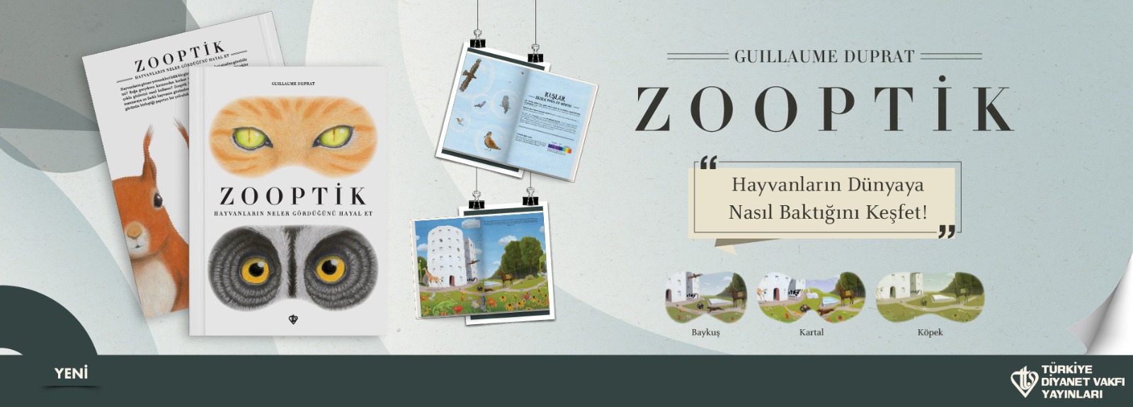 TDV Yayınları “Zooptik” ile Okurları Bilim ve Hayal Gücünün Birleştiği Bir Yolculuğa Çıkarıyor