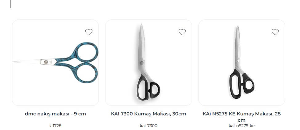 Kumaş Makasları Dikiş ve Terzilikte Önemli Bir Araç