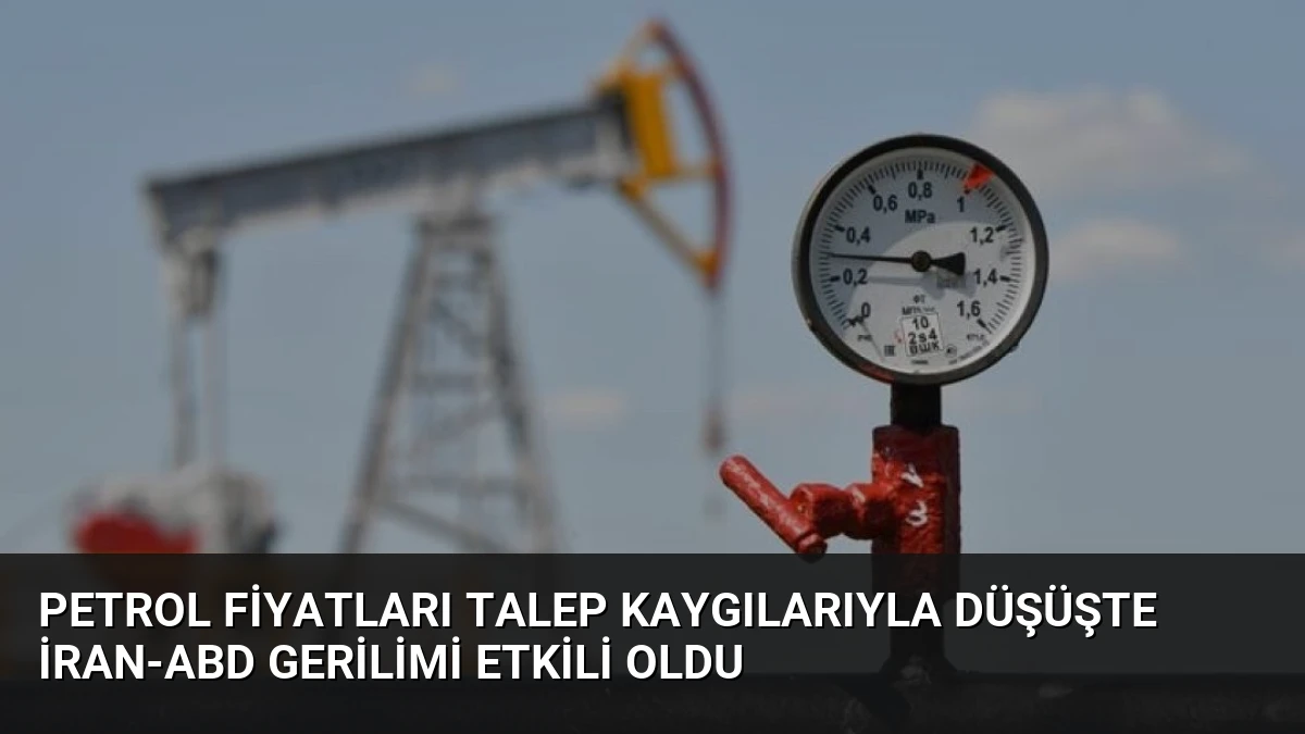 Petrol Fiyatları Talep Kaygılarıyla Düşüşte İran-ABD Gerilimi Etkili Oldu