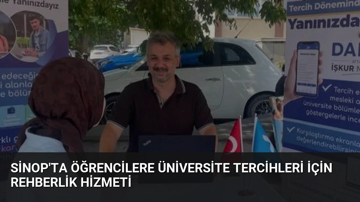 Sinop’ta Öğrencilere Üniversite Tercihleri İçin Rehberlik Hizmeti