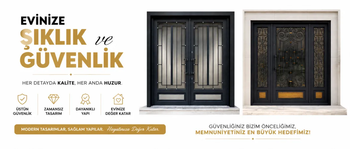 Apartman Kapısı Modelleri ile Binalara Şık ve Güvenli Çözümler