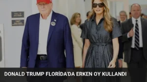 Donald Trump Florida’da Erken Oy Kullandı